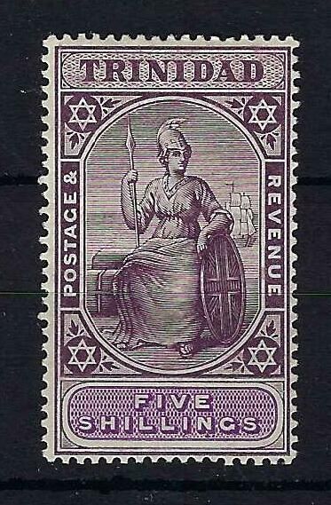 Image of Trinidad & Tobago-Trinidad SG 132a LMM British Commonwealth Stamp